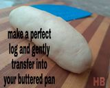 A picture of step 5 of Stuffed Bread Logs.
