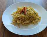 รูปขั้นตอนการทำที่ 3 ของ หน่อไม้ผัดไข่ By แม่บ้าน