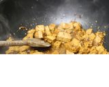 Une image de l'étape 3 de Wok de fèves au tofu mariné.