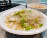 金沙絲瓜煨麵 / 濃厚感美味素食的食譜步驟5照片