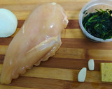 Foto del paso 1 de la receta: De re"chupe"te de pollo y langostinos