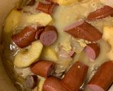 A picture of step 9 of Cabbage with Sausages (Choucroute Garnie or Sauerkraut with Sausages).