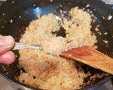 A picture of step 2 of Mutton kheema Kothu Curry Masala.