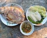 ปลาทับทิมนึ่ง วิธีทำสูตร 9 รูป