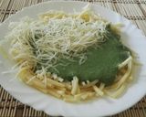 Spenótos tészta recept fázis 3 fotója