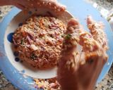 Foto del paso 3 de la receta: Hamburguesas de avena, vegetales y jamón
