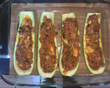 Foto del paso 6 de la receta: Calabacines rellenos de carne y verduras