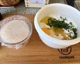 Pas rețetă Pâine cu leurdă și mozarella 2 fotografie