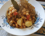 Foto del paso 5 de la receta: Pollos marinados con garbanzos