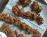 A picture of step 4 of Wheat flour pakora(Nonbaria).
