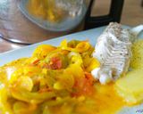 Une image de l'étape 7 de Filet de cabillaud et ses légumes au Cook Expert.