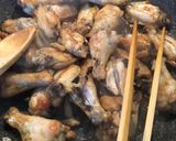 Hình bước làm 4 của món Cánh gà chiên sốt Teriyaki