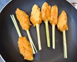 Foto langkah ke 5 dari resep Sate Lilit Ayam Gurih Beraroma.