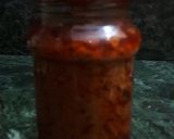 A picture of step 7 of Andhra Tomato pickle.