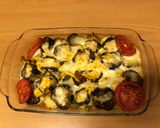 عکس مرحله 6 از دستور گراتن مرغ و بادمجان (به روش خودم😋)