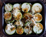 Foto del paso 4 de la receta: "Pastel" de zucchini y seitán. ♻️
