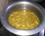 A picture of step 5 of Mughalai halwa.