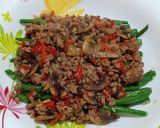 Foto langkah ke 4 dari resep Baby Buncis Siram Daging.