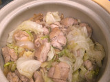 無水高麗菜雞肉鍋🥬
