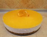 Narancsos sajttorta recept fázis 6 fotója