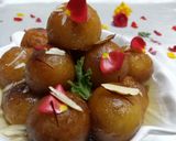 A picture of step 10 of Sweet potato gulab jamun.