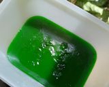 Foto langkah ke 3 dari resep Es Gabus Red Velvet Pandan.