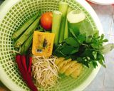 Hình bước làm 1 của món Canh chua cá ngân