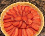 Foto del paso 9 de la receta: Tartel de fresas con hojaldre sin gluten, muy crujiente