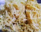 A picture of step 1 of Brinjal paratha.