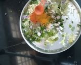 A picture of step 2 of Louki Pakoda/kofta Curry.
