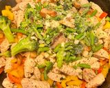 Φωτογραφία βήματος 4 της συνταγής Noodles με γαλοπούλα και λαχανικά Pad Thai