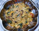 Foto del paso 6 de la receta: Tortilla de verdura, pollo y hongos (al horno)