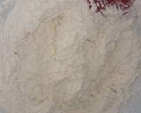 A picture of step 2 of Red velvet marble cake #Idulfitrirecipescontest.