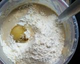 A picture of step 2 of Coffee pancake.