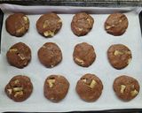 Foto del paso 5 de la receta: Cookies de ananá y cacao