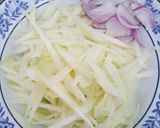 รูปขั้นตอนการทำที่ 1 ของ ยำมะม่วงหมูกระจก