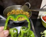 A picture of step 1 of Stuffed capsicum.