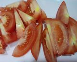 Hình bước làm 1 của món Canh cà chua thơm