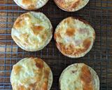 A picture of step 7 of Summer Picnic or kids party mini Chicken and cheese quiche.