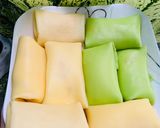 Hình bước làm 4 của món Bánh Crepe sầu riêng