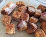 A picture of step 13 of Crispy sweet and sour pork belly.