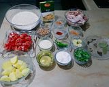 A picture of step 1 of Chicken Biryani🥗.