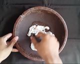Foto langkah ke 4 dari resep Chicken Egg Roll + Salad ala HOKBEN | No Blender/Foodprocessor.