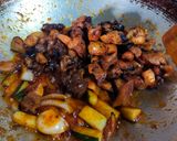 Gambar langkah 3 resipi Sate Ayam Masak Kicap.