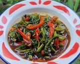 Foto langkah ke 4 dari resep Kangkung Saus Tiram ala Resto.