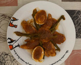 Foto del paso 7 de la receta: Solomillo de pollo con salsa al curry, espárragos trigueros y huevo cocido
