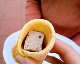 Hình bước làm 10 của món Bánh nướng chảo pancake siêu dễ (không cần lò nướng, không máy đánh trứng, không phới)