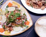 Hình bước làm 4 của món Mâm cơm 3 nước ASEAN (2)