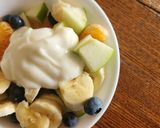 A picture of step 3 of No Fuss Fruit Salad.