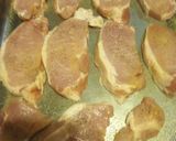 A picture of step 2 of Onion and Pineapple Porkchop.